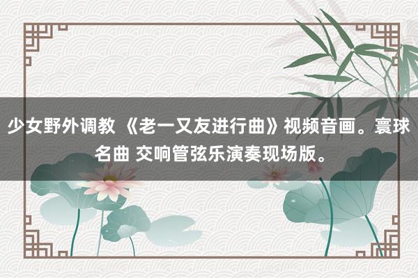少女野外调教 《老一又友进行曲》视频音画。寰球名曲 交响管弦乐演奏现场版。