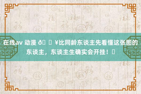 在线av 动漫 🔥比同龄东谈主先看懂这张图的东谈主，东谈主生确实会开挂！​